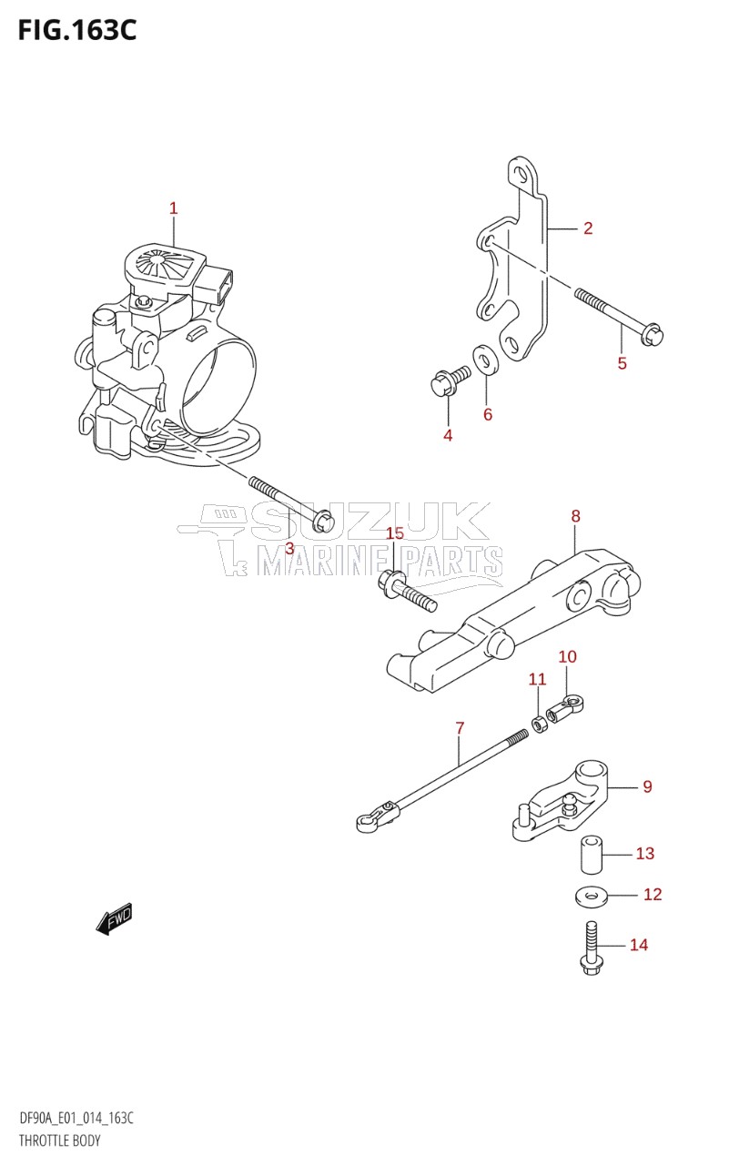 THROTTLE BODY (DF70ATH:E01)