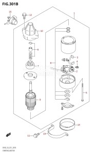 DF50 From 05001F-371001 (E01 E40)  2003 drawing STARTING MOTOR (K1,K2,K3,K4)