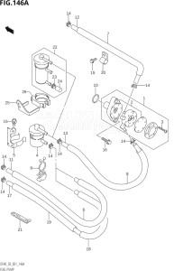 04001F-971001 (1999) 40hp E01-Gen. Export 1 (DF40QHX  DF40TX) DF40 drawing FUEL PUMP