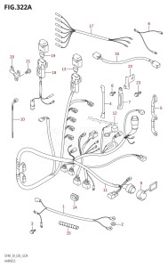 DF40 From 04001F-971001 (E03)  1999 drawing HARNESS