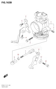 05003F-340001 (2023) 50hp E01-Gen. Export 1 (DF50AT  DF50ATH) DF50A drawing THROTTLE BODY (SEE NOTE)