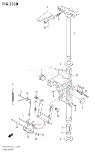 DF8A From 00801F-210001 (P01)  2012 drawing SWIVEL BRACKET (DF8AR:P01)