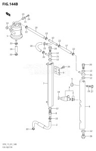 11502F-010001 (2010) 115hp E01 E40-Gen. Export 1 - Costa Rica (DF115TK10  DF115WTK10  DF115WZK10) DF115T drawing FUEL INJECTOR (K1,K2,K3,K4,K5,K6,K7,K8,K9,K10,011)