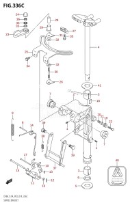 DF9.9A From 00994F-410001 (P03)  2014 drawing SWIVEL BRACKET (DF9.9A:P03)