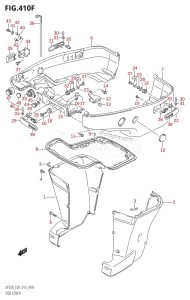 DF225Z From 22503Z-310001 (E03)  2013 drawing SIDE COVER (DF250Z:E03:(X-TRANSOM,XX-TRANSOM))