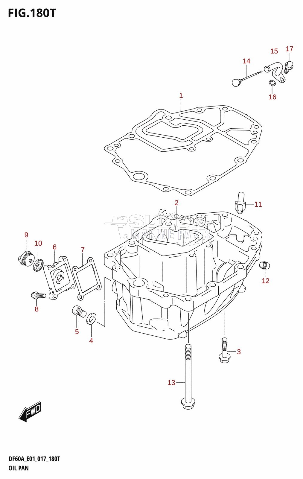 OIL PAN (DF60AVTH:E01)