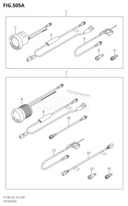 DF115A From 11503F-410001 (E01 E40)  2014 drawing OPT:METER KIT