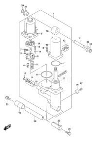 DF 60A drawing Trim Cylinder