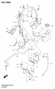 DF30A From 03003F-810001 (P01 P40)  2018 drawing FUEL PUMP (P01)