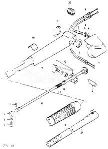 DT15 From 01501-927263 ()  1989 drawing HANDLE