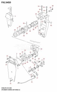 DF15A From 01504F-510001 (P01)  2015 drawing OPT:REMOTE CONTROL ASSY SINGLE (2) (DF15A:P01)