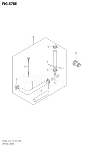 DF115AZ From 11503Z-310001 (E01 E40)  2013 drawing OPT:TRIM SENDER (DF115AZ:E01)