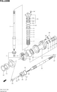 06001F-151001 (2001) 60hp E03-USA (DF60THK1  DF60TK1) DF60 drawing TRANSMISSION (K1,K2,K3,K4,K5,K6,K7,K8,K9)