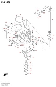 DF50A From 05003F-040001 (E01)  2020 drawing SWIVEL BRACKET (DF60AVT:E01,DF60AVT:E40)