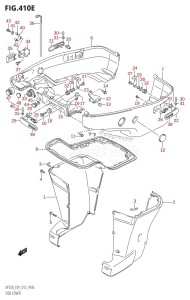 DF225Z From 22503Z-210001 (E01 E40)  2012 drawing SIDE COVER (DF225T:E01:(X-TRANSOM,XX-TRANSOM))