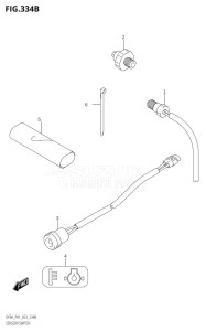 00994F-140001 (2021) 9.9hp P01-Gen. Export 1 (DF9.9A) DF9.9A drawing SENSOR / SWITCH ((DF8A,DF9.9A):023)