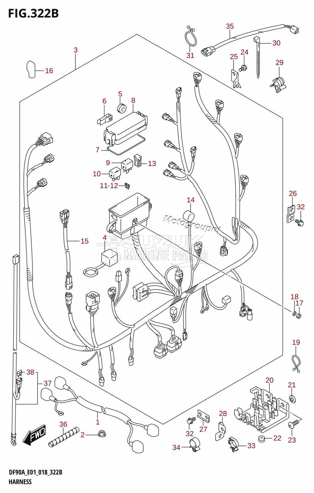 HARNESS (DF100B)