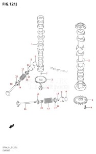 DF80A From 08002F-210001 (E01 E40)  2012 drawing CAMSHAFT (DF90ATH:E01)