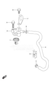 Outboard DF 9.9A drawing Thermostat