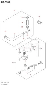 DF60 From 06001F-780001 (E01)  2007 drawing OPT:TRIM SENDER