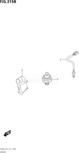 04003F-210001 (2012) 40hp E01-Gen. Export 1 (DF40AQH  DF40AT) DF40A drawing SENSOR (DF40AQH:E01)