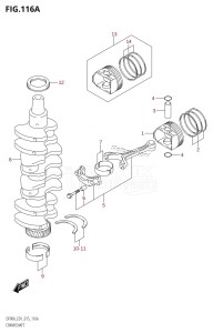 DF70A From 07003F-510001 (E01 E40)  2015 drawing CRANKSHAFT