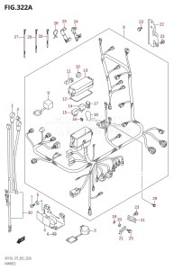 DF150 From 15002F-110001 (E03)  2011 drawing HARNESS