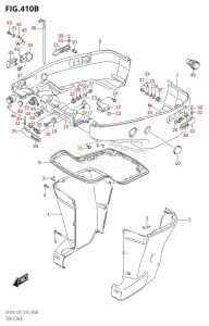 DF200 From 20002F-610001 (E01 E40)  2016 drawing SIDE COVER (DF200T:E40:X-TRANSOM)