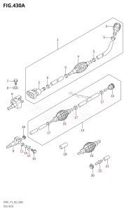 DF90 From 09001F-680001 (E03)  2006 drawing FUEL HOSE