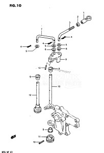 DT5 From 0501-436483 till 442054 ()  1984 drawing THROTTLE CONTROL