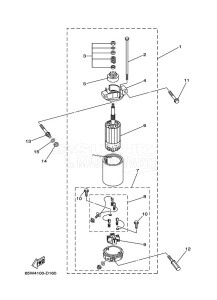 F25AETL drawing STARTER-MOTOR