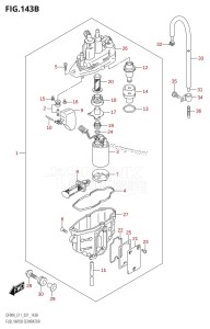 DF100B From 10004F-040001 (E01 E40)  2020 drawing FUEL VAPOR SEPARATOR (E40)