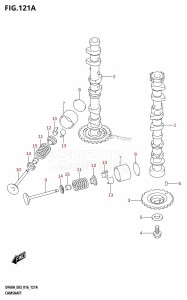 DF60A From 06003F-610001 (E03)  2016 drawing CAMSHAFT