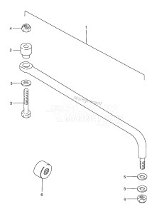 DT175 From 17501-701001 ()  1987 drawing OPT : TIE ROD