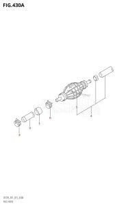 DF250 From 25003F-510001 (E01 E40)  2015 drawing FUEL HOSE