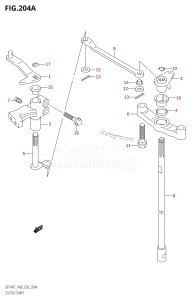 DF140Z From 14001Z-251001 (E03)  2002 drawing CLUTCH SHAFT (K2,K3)