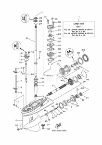 FT50CET drawing PROPELLER-HOUSING-AND-TRANSMISSION-1