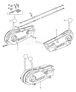 DT4 From 00402-651001 ()  1996 drawing OPTIONAL : REMOTE CONTROL (3)(DT4 /​ DT5Y)