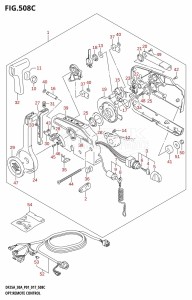 DF25A From 02504F-710001 (P01)  2017 drawing OPT:REMOTE CONTROL (DF30A:P40)