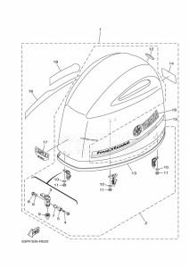 LF150XB-2017 drawing FAIRING-UPPER