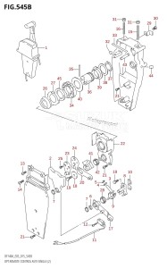 DF100A From 10003F-510001 (E03)  2015 drawing OPT:REMOTE CONTROL ASSY SINGLE (2) (DF140AZ:E03)