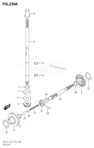 DF6A From 00603F-140001 (P01)  2021 drawing DRIVE SHAFT