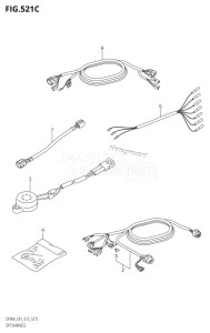 DF90A From 09003F-510001 (E01 E40)  2015 drawing OPT:HARNESS (DF70ATH:E01)