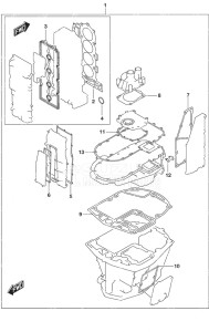 DF 200AP drawing Gasket Set