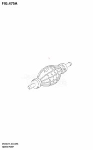 DF250Z From 25003Z-040001 (E01 E11 E40)  2020 drawing SQUEEZE PUMP (E03,E11)