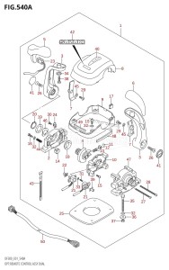 DF300 From 30002F-110001 (E01 E40)  2011 drawing OPT:REMOTE CONTROL ASSY DUAL (K7)