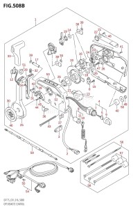 DF175TG From 17502F-610001 (E01 E40)  2016 drawing OPT:REMOTE CONTROL (DF150T:E40)