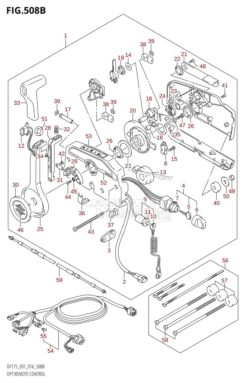 OPT:REMOTE CONTROL (DF150T:E40)