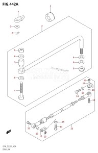 DF50 From 05001F-680001 (E01 E40)  2006 drawing DRAG LINK