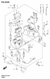 DF40A From 04003F-610001 (E01 E34)  2016 drawing HARNESS (DF60A:E01)